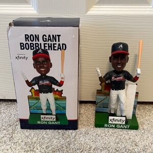 Ron Gant Bobblehead with Baseball Bat
